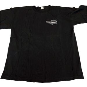 Vintage authentic autographed Chuck NegronT-shirt signed on image mens szXL EVC